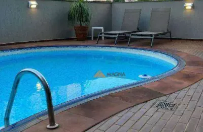 Apartamento com 1 quarto mobiliado à venda, 40 m² por r$ 395.000 - bosque das juritis - ribeirão preto/sp