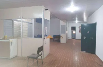 Salão para alugar, aproximadamente 200 m², 02 banheiros, mezanino, por r$ 5.000/mês - campos elíseos - ribeirão preto/sp