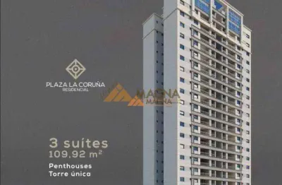 Apartamento à venda, 109 m² por r$ 915.000,00 - jardim olhos d'água - ribeirão preto/sp
