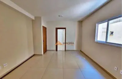 Apartamento com 2 quartos sendo 1 suíte, 75 m² - venda por r$ 395.000 ou aluguel por r$ 2.508/mês - santa cruz do josé jacques - ribeirão preto/sp