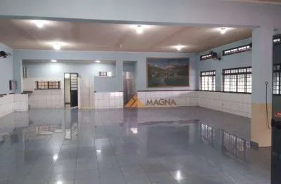 Salão para alugar, 350 m² por r$ 5.128,81/mês - parque anhangüera - ribeirão preto/sp