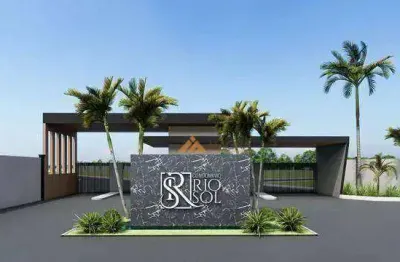Terreno à venda, 412 m² por r$ 415.000,00 - condomínio rio sol - rifaina/sp
