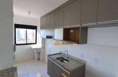 Apartamento com 2 quartos para alugar, 55 m² por r$ 2.970/mês - jardim olhos d'água - ribeirão preto/sp