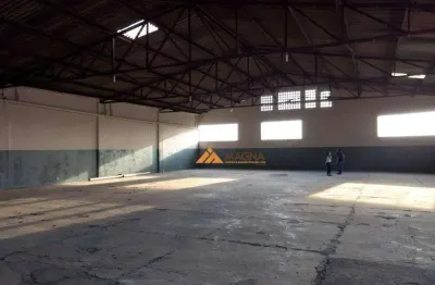 Galpão comercial para alugar, 1593 m² por r$ 17.000/mês - vila mariana - ribeirão preto/sp
