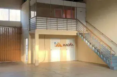 Salão para alugar, 188 m² por r$ 5.117/mês - vila elisa - ribeirão preto/sp
