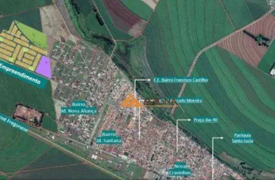 Terreno à venda, 160 m² por r$ 74.951,99 - loteamento terras de cravinhos - cravinhos/sp