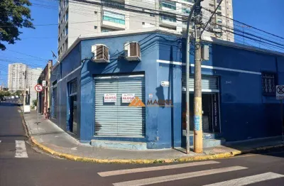 Salão para alugar, 119 m² por r$ 6.000,00/mês - santa cruz - ribeirão preto/sp