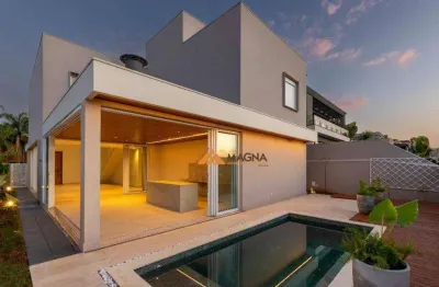 Sobrado à venda, 356 m² por r$ 3.049.000,00 - alphaville - ribeirão preto/sp