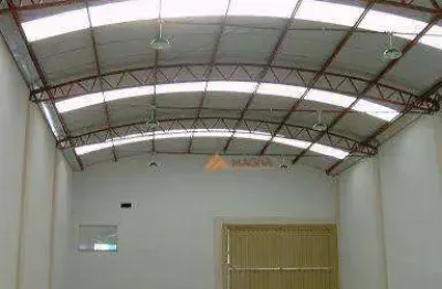 Galpão para alugar, 420 m² por r$ 9.655,00/mês - residencial e comercial palmares - ribeirão preto/sp