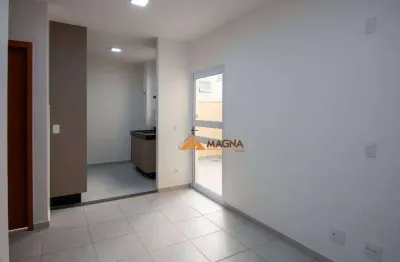 Apartamento térreo com 2 quartos para alugar, 69 m² por r$ 2.268/mês - recreio das acácias - ribeirão preto/sp