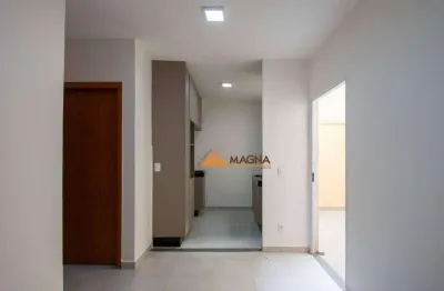 Apartamento térreo com 2 quartos para alugar, 50 m² por r$ 2.168/mês - recreio das acácias - ribeirão preto/sp