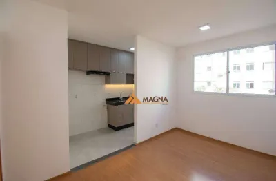 Apartamento com 2 quartos para alugar, 44 m² por r$ 2.065/mês - recreio das acácias - ribeirão preto/sp