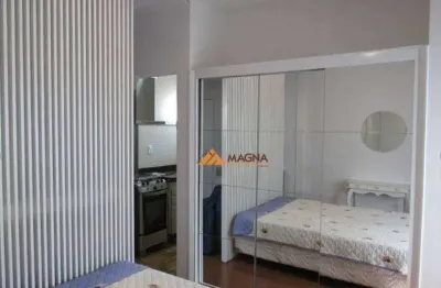 Kitnet mobiliada com 1 quarto, 35 m² - venda por r$ 205.000 ou aluguel por r$ 2.110/mês - centro - ribeirão preto/sp