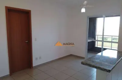 Apartamento com 1 quarto suíte para alugar, 44 m² por r$ 2.408/mês - jardim nova aliança - ribeirão preto/sp
