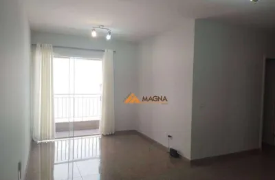 Apartamento com 3 quartos sendo 1 suíte para alugar, 80 m² por r$ 3.693/mês - bosque das juritis - ribeirão preto/sp