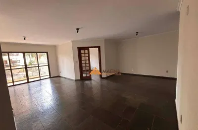 Apartamento com 3 dormitórios, 188 m² - venda por r$ 550.000,00 ou aluguel por r$ 3.900,00/mês - centro - ribeirão preto/sp