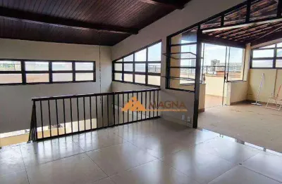 Cobertura com 3 dormitórios à venda, 178 m² por r$ 700.000,00 - condomínio itamaraty - ribeirão preto/sp
