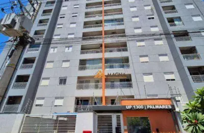 Apartamento com 2 dormitórios à venda, 51 m² por R$ 276.000,00 - Residencial e Comercial Palmares - Ribeirão Preto/SP
