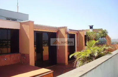 Cobertura à venda, 308 m² por r$ 700.000,00 - iguatemi - ribeirão preto/sp