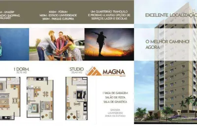 Apartamento à venda, 33 m² por r$ 220.000,00 - ribeirânia - ribeirão preto/sp