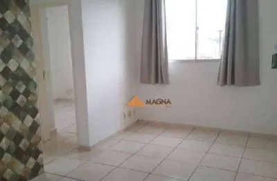 Apartamento térreo com 2 quartos para alugar, 48 m² por r$ 1.870/mês - guaporé - ribeirão preto/sp