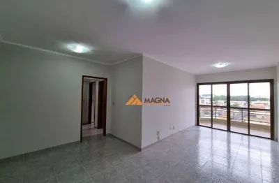 Apartamento com 3 quartos sendo 1 suíte para alugar, 97 m² por R$ 3.675/mês - Iguatemi - Ribeirão Preto/SP