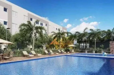 Apartamento à venda, 42 m² por r$ 155.000,00 - jardim heitor rigon - ribeirão preto/sp