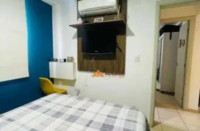 Cobertura duplex com 2 quartos para alugar, 117 m² por r$ 2.590/mês - parque industrial lagoinha - ribeirão preto/sp