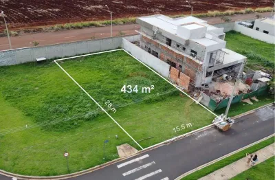Terreno à venda no condomínio quinta dos ventos – 434 m² | região do vila do golf – ribeirão preto