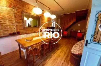 Casa com 3 quartos à venda na rua dezoito de outubro, --, tijuca, rio de janeiro, 110 m2 por r$ 790.000
