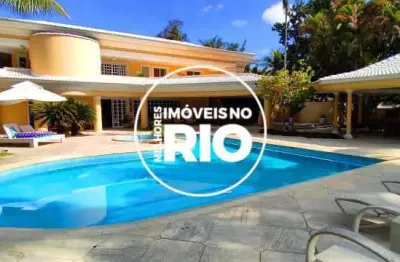 Casa em condomínio fechado com 5 quartos à venda na avenida das américas, --, barra da tijuca, rio de janeiro, 1083 m2 por r$ 18.000.000