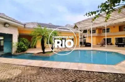 Casa em condomínio fechado com 5 quartos à venda na avenida das américas, --, barra da tijuca, rio de janeiro, 1330 m2 por r$ 6.000.000