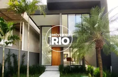 Casa em condomínio fechado com 4 quartos à venda na avenida das américas, --, barra da tijuca, rio de janeiro, 360 m2 por r$ 4.500.000