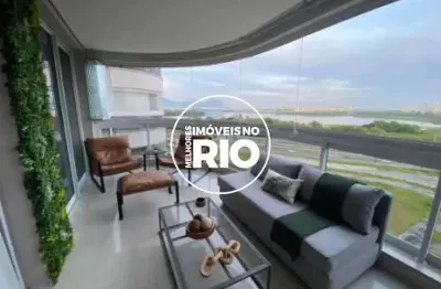 Apartamento com 2 quartos à venda na avenida salvador allende, --, barra da tijuca, rio de janeiro, 85 m2 por r$ 1.250.000