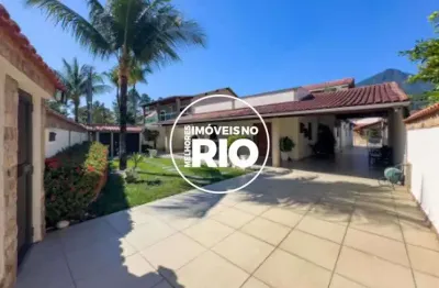 Casa em condomínio fechado com 4 quartos à venda na estrada de jacarepaguá, --, jacarepaguá, rio de janeiro, 471 m2 por r$ 1.990.000