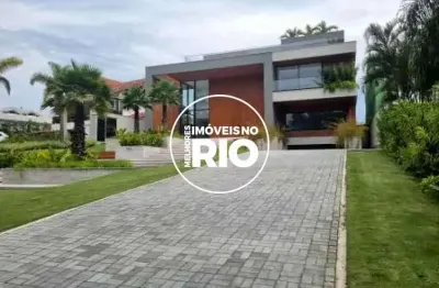 Casa em condomínio fechado com 4 quartos à venda na avenida das américas, --, barra da tijuca, rio de janeiro, 1417 m2 por r$ 19.600.000