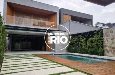 Casa em condomínio fechado com 4 quartos à venda na avenida das américas, --, barra da tijuca, rio de janeiro, 300 m2 por r$ 4.990.000