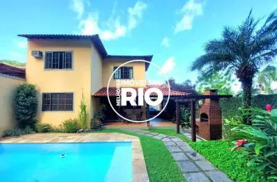 Casa em condomínio fechado com 3 quartos à venda na estrada de jacarepaguá, --, jacarepaguá, rio de janeiro, 163 m2 por r$ 800.000