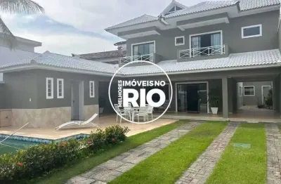 Casa em condomínio fechado com 4 quartos à venda na avenida das américas, --, barra da tijuca, rio de janeiro, 435 m2 por r$ 3.600.000