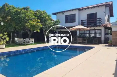 Casa em condomínio fechado com 4 quartos à venda na avenida das américas, --, barra da tijuca, rio de janeiro, 425 m2 por r$ 3.450.000