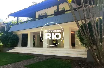 Casa em condomínio fechado com 6 quartos à venda na avenida assis chateaubriand, --, barra da tijuca, rio de janeiro, 700 m2 por r$ 8.470.000