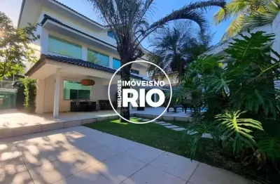 Casa em condomínio fechado com 6 quartos à venda na avenida das américas, --, barra da tijuca, rio de janeiro, 615 m2 por r$ 4.800.000