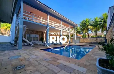 Casa em condomínio fechado com 5 quartos à venda na rua josé leal da silva, --, barra da tijuca, rio de janeiro, 500 m2 por r$ 4.930.000