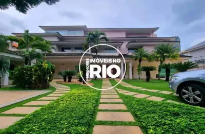 Casa em condomínio fechado com 5 quartos à venda na avenida das américas, --, barra da tijuca, rio de janeiro, 830 m2 por r$ 9.000.000
