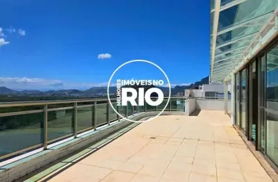Cobertura com 3 quartos à venda na avenida flamboyants da península, --, barra da tijuca, rio de janeiro, 482 m2 por r$ 5.500.000
