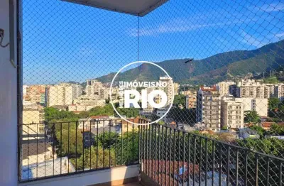 Apartamento com 3 quartos à venda na rua borda do mato, --, grajaú, rio de janeiro, 110 m2 por r$ 640.000