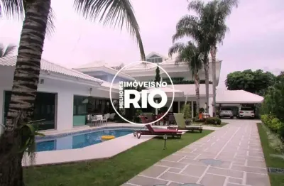 Casa em condomínio fechado com 4 quartos à venda na avenida das américas, --, barra da tijuca, rio de janeiro, 596 m2 por r$ 6.000.000