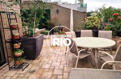 Cobertura com 5 quartos à venda na avenida belisário leite de andrade neto, --, barra da tijuca, rio de janeiro, 380 m2 por r$ 3.800.000