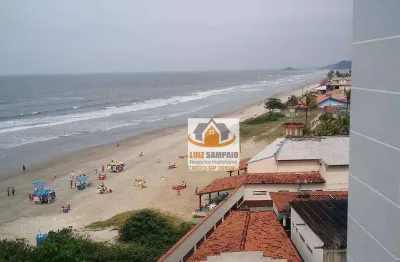 Apartamento pé na areai - vista mar - 2 dorm (1 suite) 2 vagas e lazer - satélite