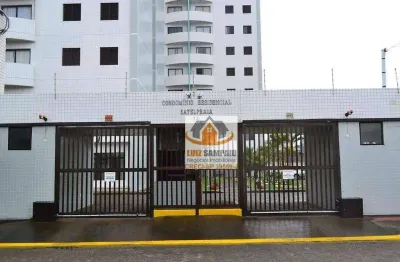 Apartamento pé na areia - 2 dorm (1 suíte) - andar alto - r$ 3.000